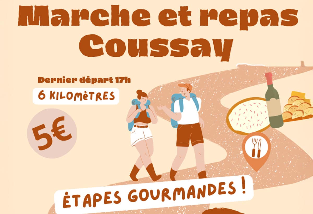 une marche gourmande coussay sept 25