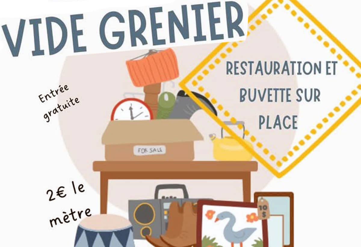 une vide grenier coussay juin 2026