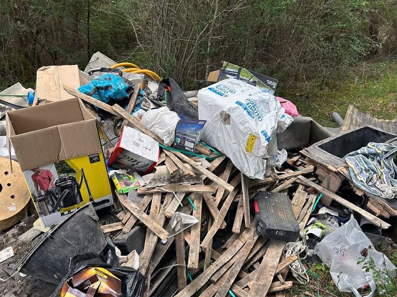 Dépôt sauvage de déchets : rappel de la réglementation
