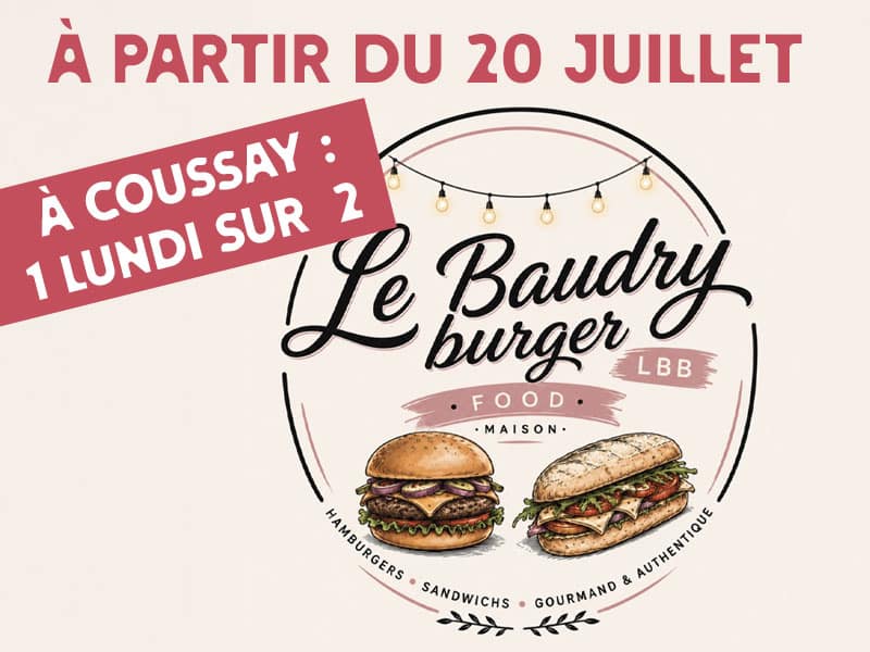 Un nouveau food truck à Coussay